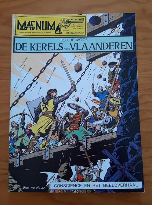 Bob de Moor 'De kerels van Vlaanderen' Ciso 8  1ste druk '72, Livres, BD, Comme neuf, Une BD, Envoi