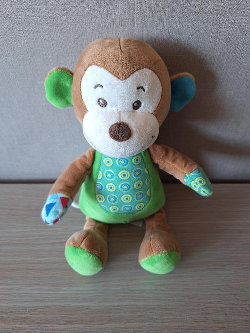 ☼ Nieuwe muziekdoos aap, Enfants & Bébés, Jouets | Peluches, Neuf, Autres types, Enlèvement ou Envoi