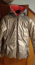 Omkeerbare anorak Zilver/roze Gaastra maat M, Kleding | Dames, Maat 38/40 (M), Gaastra, Ophalen of Verzenden, Zo goed als nieuw