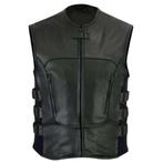 Kutte Moto Cuir Gilet Biker NEUF, Motoren, Nieuw met kaartje, Heren, Jas | leer, Zolki