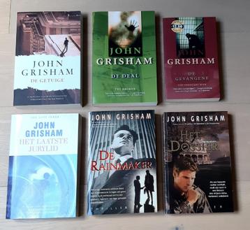 Lot boeken John Grisham beschikbaar voor biedingen