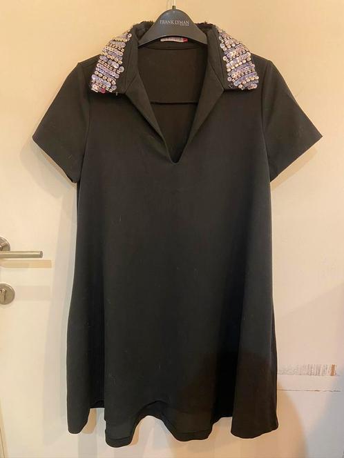 Dexters zwart kort kleed Maat 34/36, Kleding | Dames, Jurken, Zo goed als nieuw, Maat 36 (S), Zwart, Boven de knie, Ophalen of Verzenden