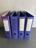 4 paarse ringmappen A4 8cm, Enlèvement ou Envoi