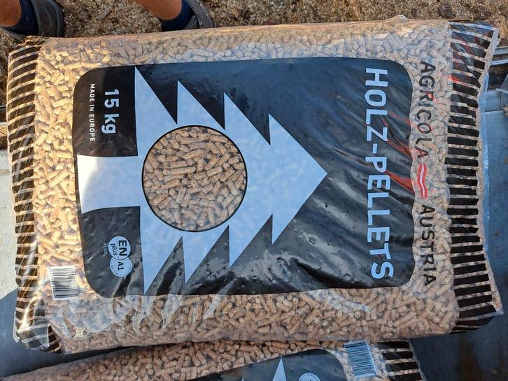 Oostenrijkse top kwaliteit houtpellets 60 zakken, Tuin en Terras, Brandhout, Ophalen of Verzenden