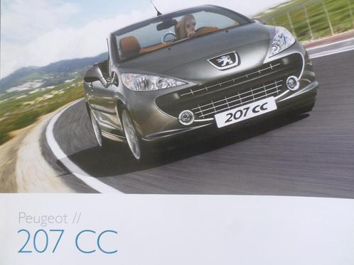 Peugeot 207 CC Coupe & Cabrio & Roland Garros brochure, Boeken, Auto's | Folders en Tijdschriften, Peugeot, Verzenden