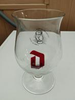 Een speciaal bierglas over duivel op voetstuk kleur doorgeve, Verzamelen, Biermerken, Ophalen, Zo goed als nieuw