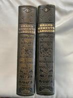 Grand memento encyclopédie Larousse. 2 tomes 1936-1937, Antiquités & Art, Enlèvement ou Envoi