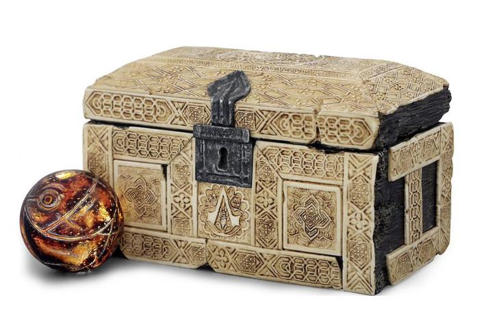 Assassin’s Creed Apple of Eden Chest Uniek stuk nr 2565/2700, Verzamelen, Beelden en Beeldjes, Nieuw, Ophalen of Verzenden