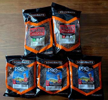 Sonubaits expander pellets en Hard pellets beschikbaar voor biedingen