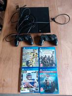 Playstation 4 met 2 controllers en spelletjes, Games en Spelcomputers, Ophalen, Zo goed als nieuw, Met 2 controllers