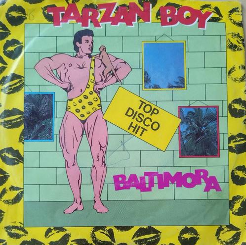 Baltimora - Tarzan boy, Cd's en Dvd's, Vinyl Singles, Zo goed als nieuw, Single, Pop, 7 inch, Verzenden