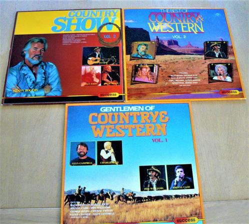 lot de 3 vinyls musique country, CD & DVD, Vinyles | Country & Western, Neuf, dans son emballage, Enlèvement ou Envoi