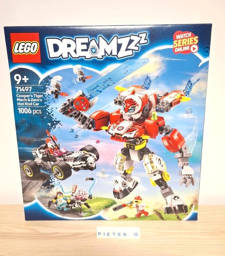 71497 - Lego Coopers tijgermecha Zero's hot rod auto - Nieuw, Enfants & Bébés, Jouets | Duplo & Lego, Neuf, Lego, Ensemble complet