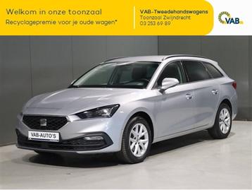 Seat Leon   ST 1.0e TSI MOVE DSG, Autos, Argent ou Gris, Achat, Entreprise, Noir