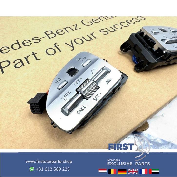 Mercedes STUUR KNOPPEN SET W177 W118 W247 H247 X247 W205 W21, Auto diversen, Tuning en Styling, Ophalen of Verzenden