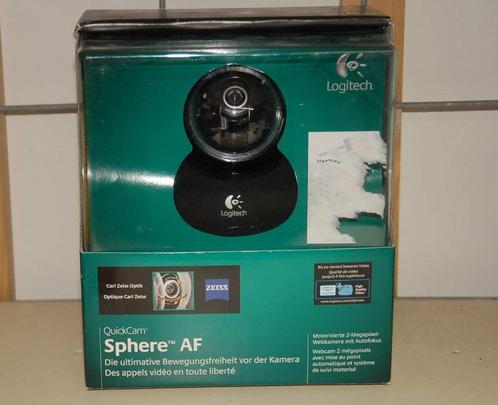 Webcam Logitech Quickcam Sphere AF Nieuw in doos, Informatique & Logiciels, Webcams, Neuf, Enlèvement ou Envoi