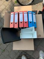 Zes nieuwe mappen, twee organizers en brievenbak, Ophalen, Zo goed als nieuw
