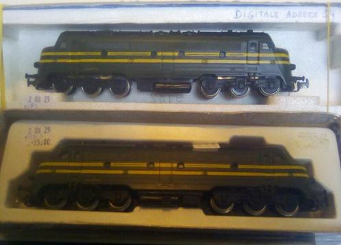 Vend 2 anciennes locomotives SNCB gros nez Piko digitales en, Hobby en Vrije tijd, Modeltreinen | H0, Gebruikt, Locomotief, Gelijkstroom