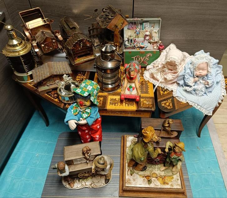 Lot van 18 muziekdoosjes te koop., Antiek en Kunst, Antiek | Speelgoed, Ophalen of Verzenden