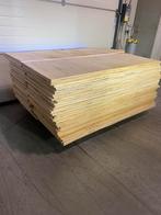 80 houten platen (multiplex), Doe-het-zelf en Bouw, Hout en Planken, Ophalen, Zo goed als nieuw