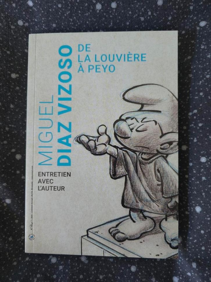 Livre "Miguel Diaz Vizoso De La Louvière à Peyo" Schtroumpf, Verzamelen, Smurfen, Nieuw, Stripboek, Overige Smurfen, Verzenden