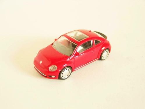 1/43 - M Rastar - Volkswagen Beetle (2019) rouge, Hobby & Loisirs créatifs, Voitures miniatures | 1:43, Neuf, Enlèvement ou Envoi