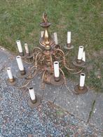 Koperen 12 armige luster, Antiek en Kunst, Ophalen