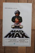 filmaffiche Mad Max 1979 Mel Gibson filmposter, Comme neuf, Cinéma et TV, Enlèvement ou Envoi, Rectangulaire vertical