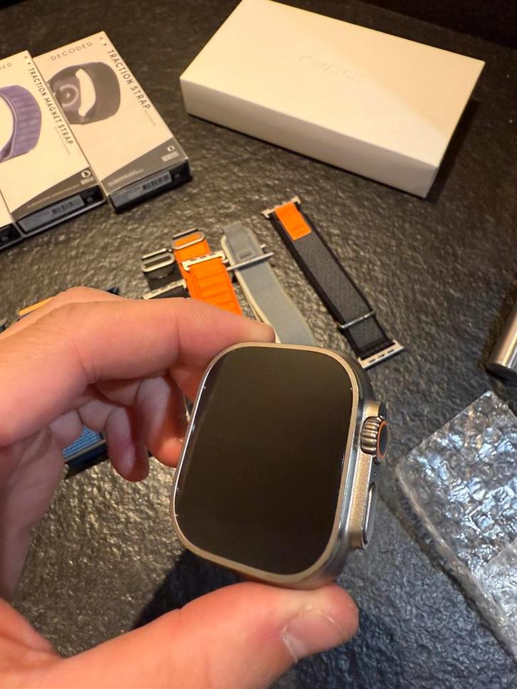 Apple Watch Ultra 2 (nieuwstaat), Handtassen en Accessoires, Smartwatches, Zo goed als nieuw, Ophalen