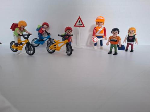Playmobil schoolkinderen met klaarover, Kinderen en Baby's, Speelgoed | Playmobil, Gebruikt, Los Playmobil, Ophalen of Verzenden
