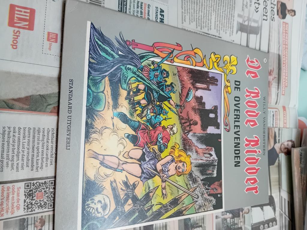 De rode ridder de overlevenden, Willy Vandersteen, Eén stripboek, Ophalen, Gelezen