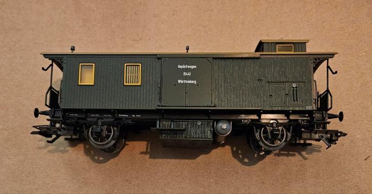 Märklin 4212 Fourgon Bagage K.W.St.E, Hobby & Loisirs créatifs, Trains miniatures | HO, Utilisé, Wagon, Märklin, Analogique, Enlèvement ou Envoi