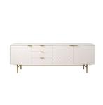Buffet enfilade vintage blanc Riverside, Enlèvement, Comme neuf