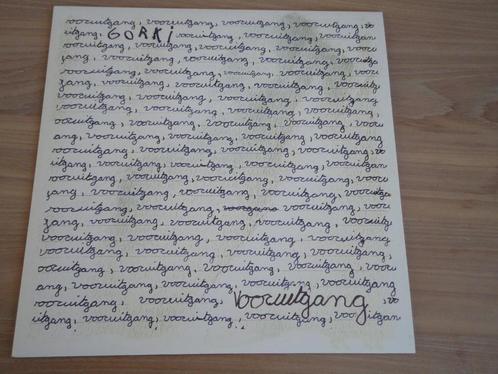 VINYL - Gorki - Vooruitgang (vinyl), Cd's en Dvd's, Vinyl | Nederlandstalig, Ophalen of Verzenden