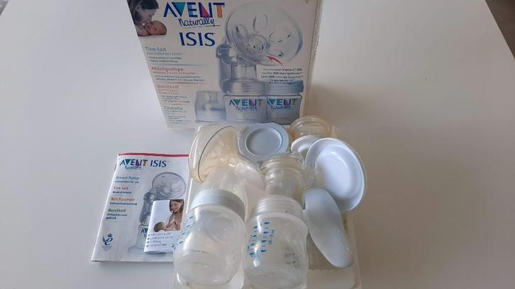 Borstkolf Avent met 2 bewaarflessen 125ml, Kinderen en Baby's, Babyvoeding en Toebehoren, Gebruikt, Borstkolf, Ophalen