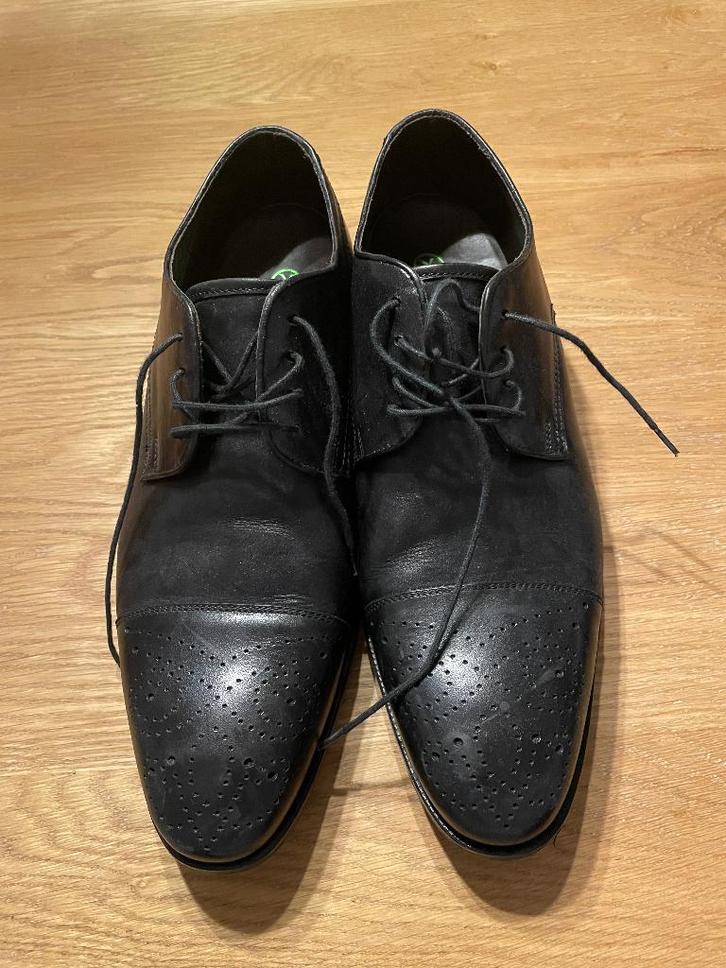 Herenschoenen Ambiorix zwart, Vêtements | Hommes, Chaussures, Comme neuf, Chaussures à lacets, Noir, Enlèvement