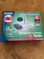 D-Link DI-624 108 Mbps SuperG draadloze breedband, Informatique & Logiciels, Routeurs & Modems, D-Link, Routeur, Enlèvement ou Envoi
