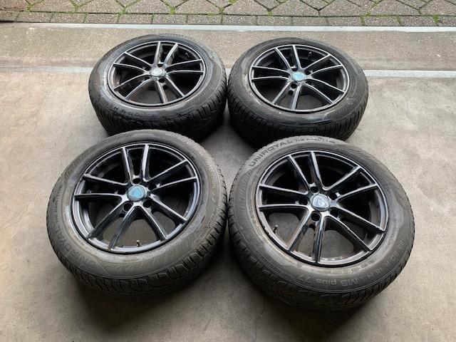 MINI ONE COOPER VELGEN + WINTERBANDEN 195 60 R16 + TPMS, Autos : Pièces & Accessoires, Électronique & Câbles, Mini, Utilisé, Enlèvement ou Envoi