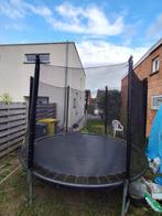 Trampoline 3m05 - avec filet (abimé) et echelle, voir photos, Ophalen, Gebruikt