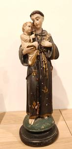 Beeld Sint Antonius met Jezus 45cm, Antiek en Kunst, Antiek | Religieuze voorwerpen, Ophalen