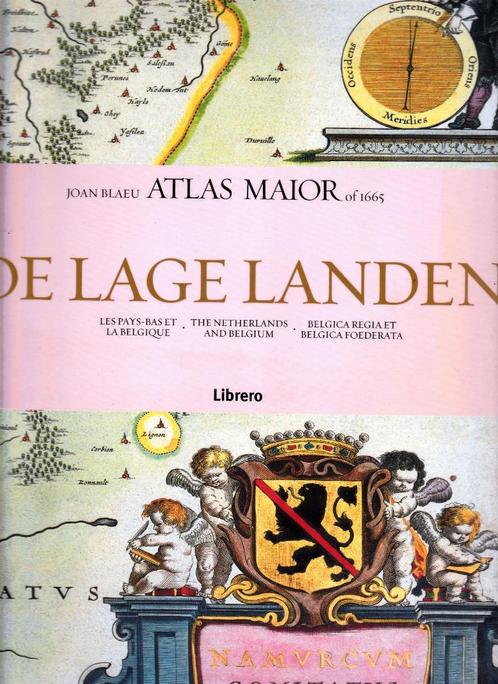 DE LAGE LANDEN - ATLAS MAIOR VAN 1665 Joan BLAEU (drietalig), Boeken, Atlassen en Landkaarten, Nieuw, Landkaart, Nederland, Voor 1800