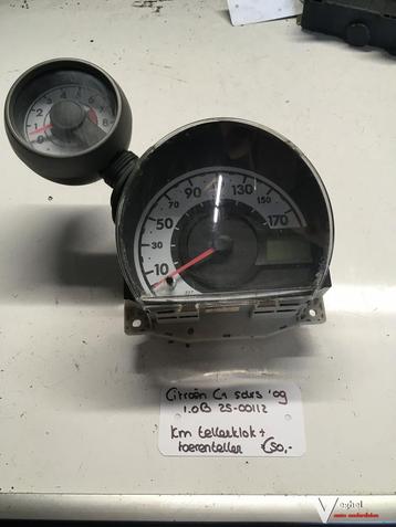 Citroen C1 5drs 1.0 2009 2500112  Km Tellerklok + Toerentell beschikbaar voor biedingen