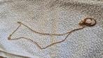 Dames antiek ketting goud 18k, Antiek en Kunst, Ophalen of Verzenden, Goud