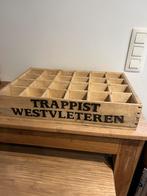 Casier en bois Westvleteren 50/33cm hauteur 10cm cases 7/7cm, Collections, Marques de bière, Enlèvement ou Envoi