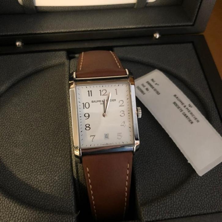 NIEUW HORLOGE Baume et Mercier Hampton Quartz -30% KORTING, Handtassen en Accessoires, Overige Accessoires, Nieuw, Ophalen of Verzenden