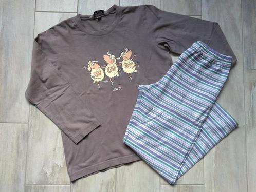 ★ M140 - Woody pyjama thema schaap, Kinderen en Baby's, Kinderkleding | Maat 140, Gebruikt, Jongen, Nacht- of Onderkleding, Ophalen of Verzenden