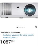 Projecteur Acer 3D, Audio, Tv en Foto, Beamers, Ophalen, Zo goed als nieuw