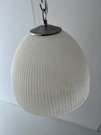 2x QAZQA Hanglamp Siena 35 geribbeld scavo glas, Ophalen, Zo goed als nieuw, Glas, Landelijk en rustiek