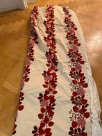 Katoenen gordijnen met gehaakte bloemen 300x200cm, Huis en Inrichting, 200 cm of meer, 150 tot 200 cm, Zo goed als nieuw, Floréal