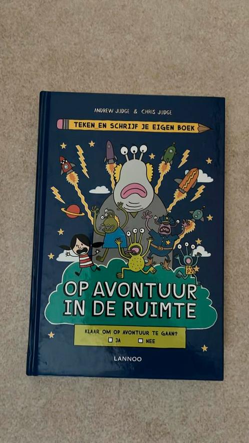 Chris Judge - Op avontuur in de ruimte, Boeken, Kinderboeken | Jeugd | onder 10 jaar, Zo goed als nieuw, Ophalen of Verzenden